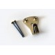 2 pin Brass Plated Picture Hook